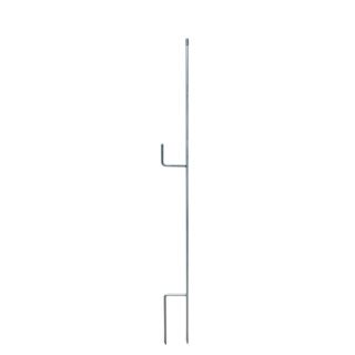Afrasteringspaal, 148 cm, rond 25 mm/ M12 10stuks