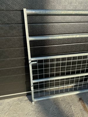 Dubbele weidepoort half gaas 976cm