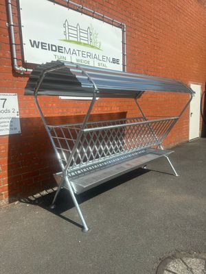 Hooiruif kleinvee 300cm met dak