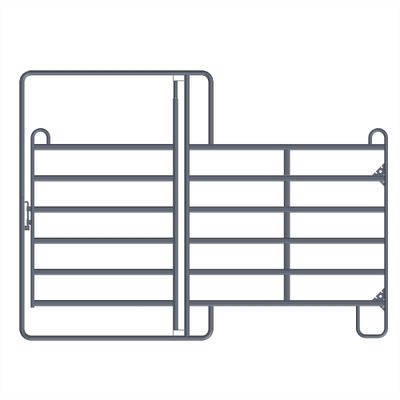 Round pen Ø 19 meter | Compleet | Texas panelen
