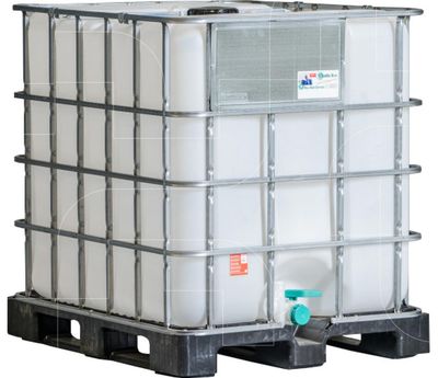 IBC vat 1000L op PVC pallet