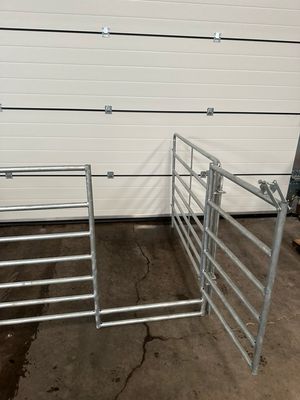 Koppelbaar schapenhekken Deluxe 152cm met deur.