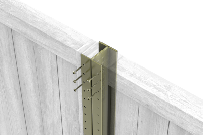 FENCEMATE DURA POST CLASSIC - OLIVE GREY - 2.7M FENCEMATE DURA POST CLASSIC - OLIVE GREY - 2.7M