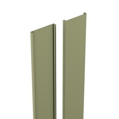 DURAPOST COVER STRIP - 2.1M OLIVE GREY