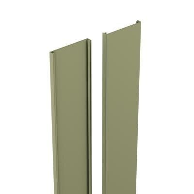DURAPOST COVER STRIP - 2.1M OLIVE GREY
