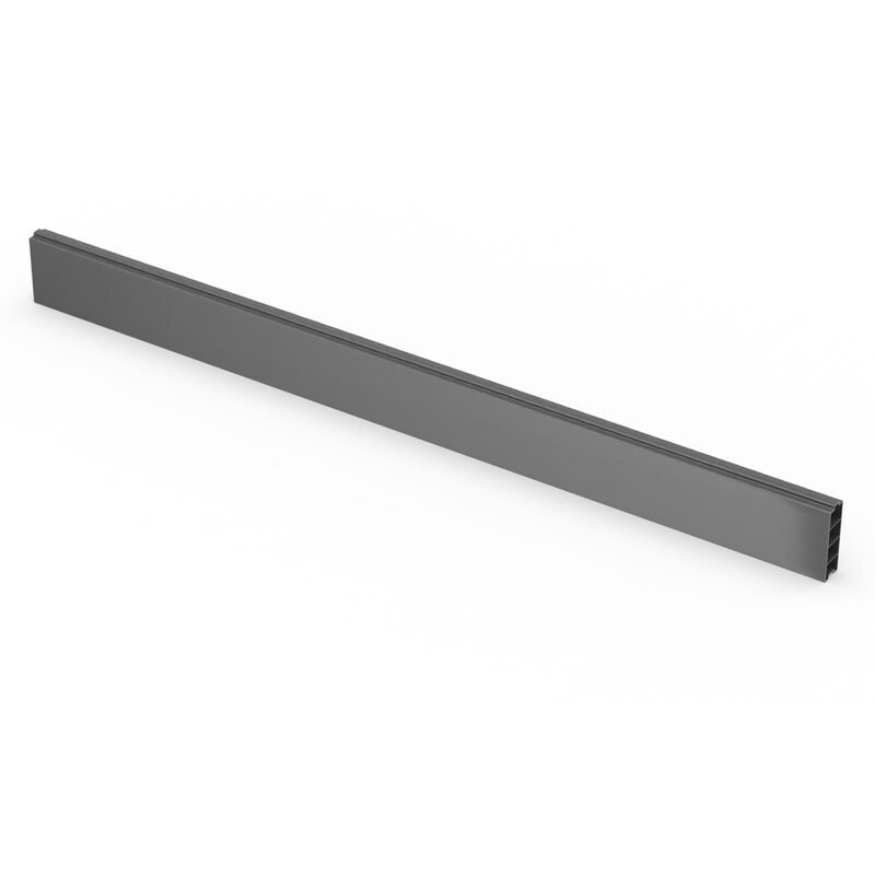 DURA COMPOSITE GRAVEL BOARD - 3000MM - ANTRACITE GREY