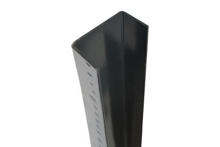 DURAPOST U CHANNEL 52X30MM -  2.1M -  ANTHRACITE GREY