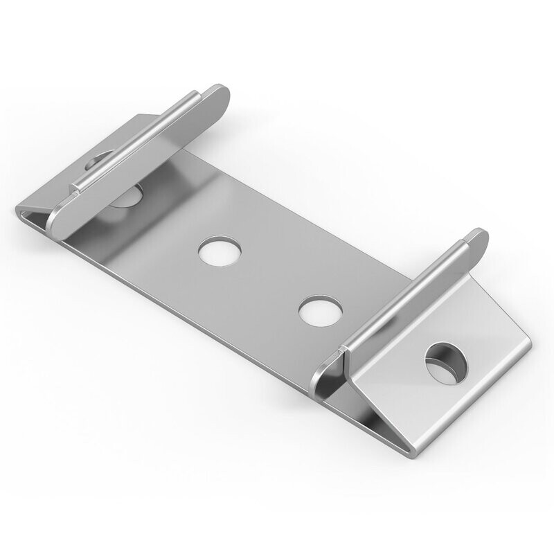 Fencemate DuraPost Capping Rail Clip 20mm BZP Bright Zinc (Bag of 10)