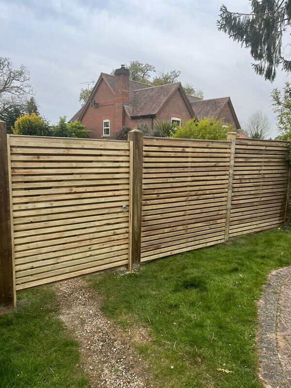 Contemporary Venetian style panels - Double sided - 1.83m High x 1.83m Wide