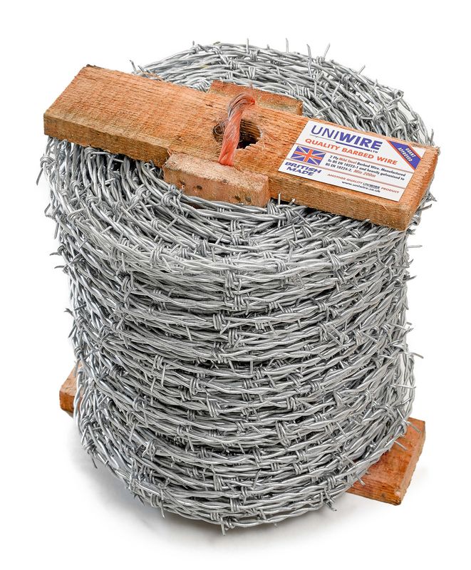 Barbican Mild Steel Barbed Wire