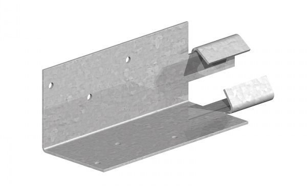 Arris Rail Tenon Repair Bracket for Concrete Posts