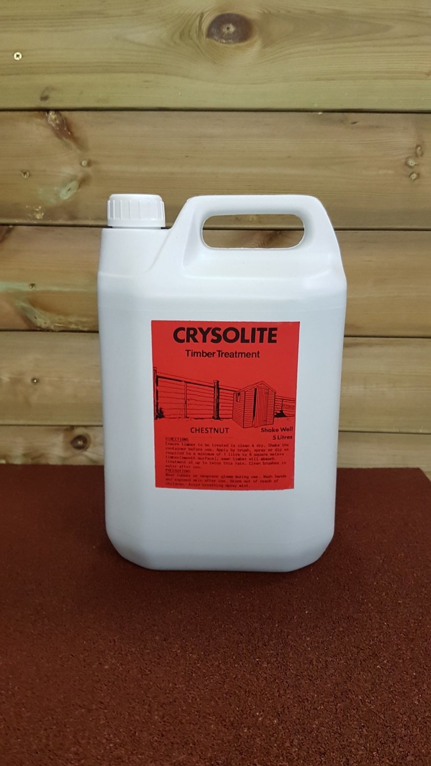 Crysolite - Pre Mixed Timber Treatment - Chestnut Brown - 5L Crysolite - Pre Mixed Timber Treatment - Chestnut Brown - 5L