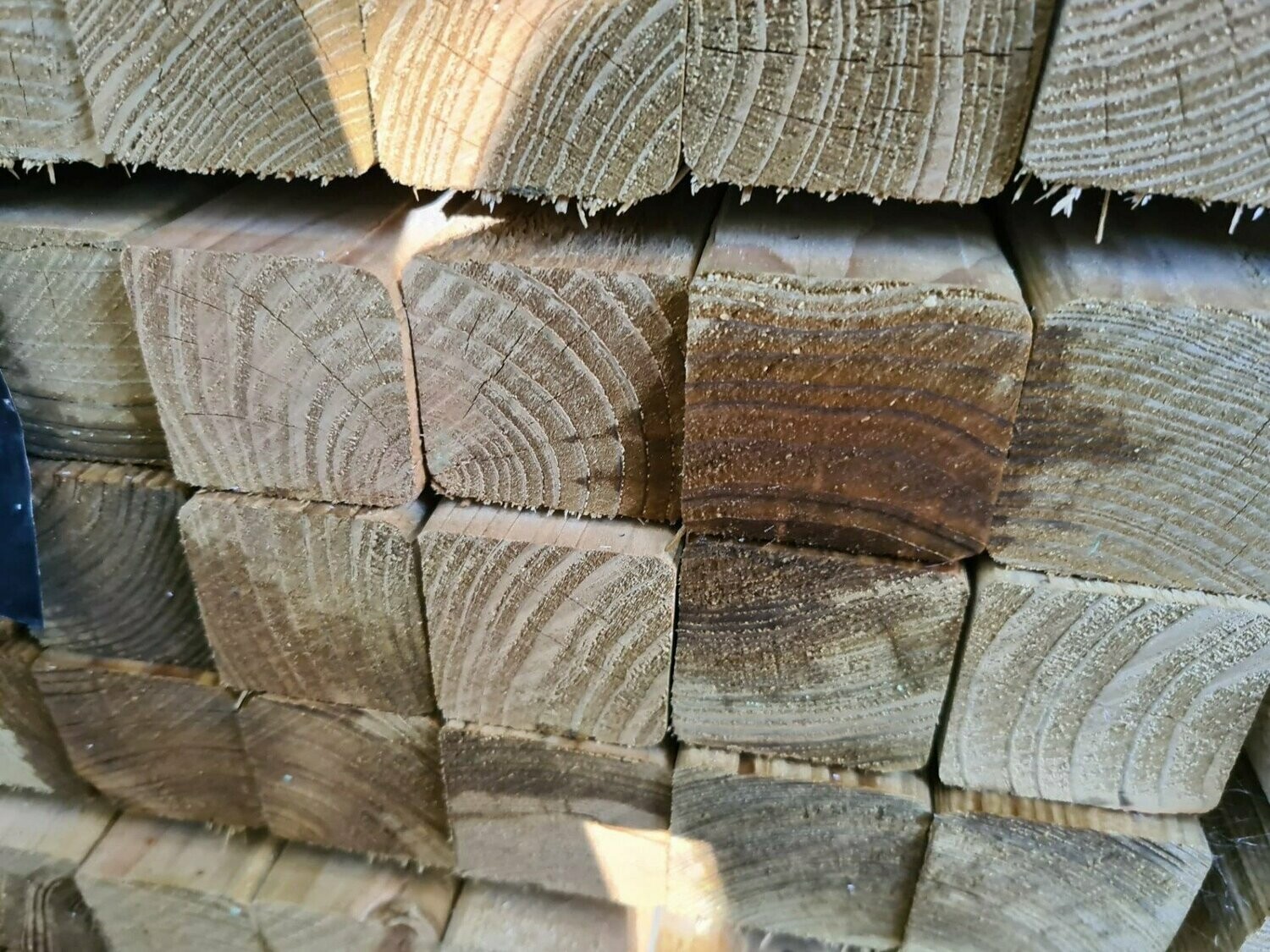 Sawn Treated Regularised 45mm x 45mm