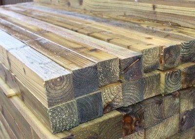 Plain Tanalised Post 2400 x 75mm x 75mm Plain Tanalised Post 2400 x 75mm x 75mm