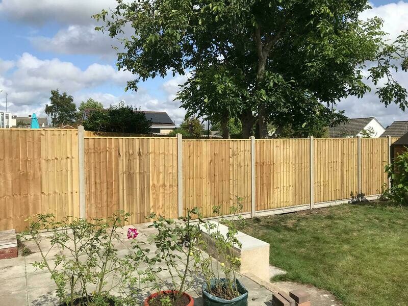 Premium Closeboard Panel 4'0" - Stainless steel nails