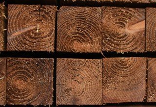 Plain Tanalised Post 3000 x  100mm x 100mm