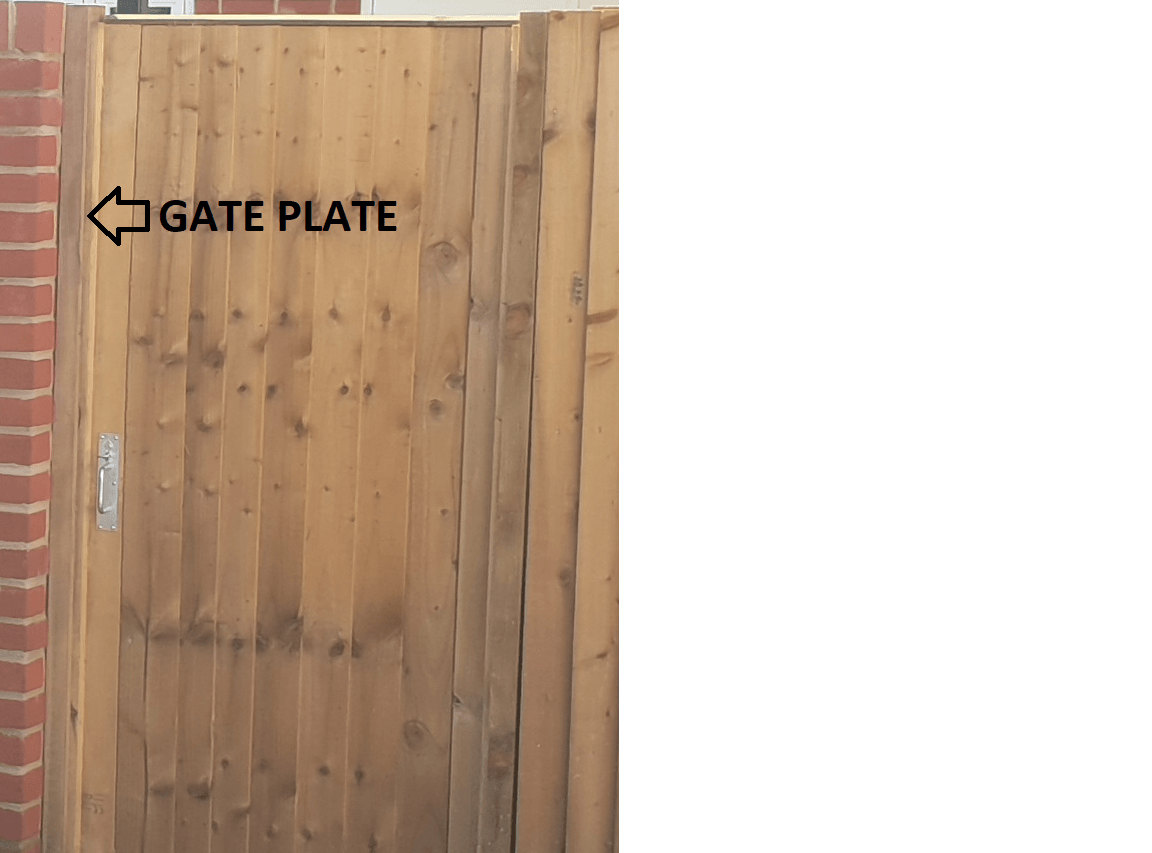 GATE PLATE  1800mm x 47mm x100mm