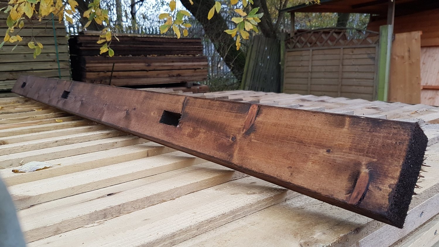 Morticed Wall plate 1200 x 50 x 100