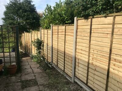 Tanalised Lap Panels 3'0"