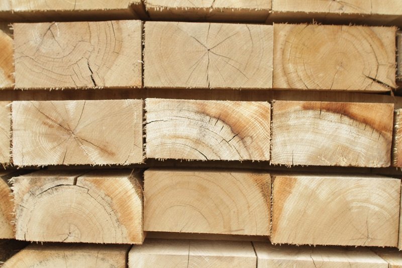 Oak Sleeper 2400mm x 100mm x 200mm