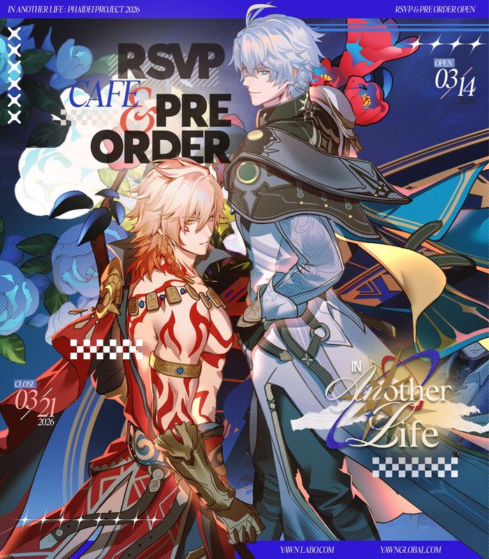 [FANMERCH] [#CF22] HSR Phaidei Project “In Another Life” Fanmerchs by @phaideicafe