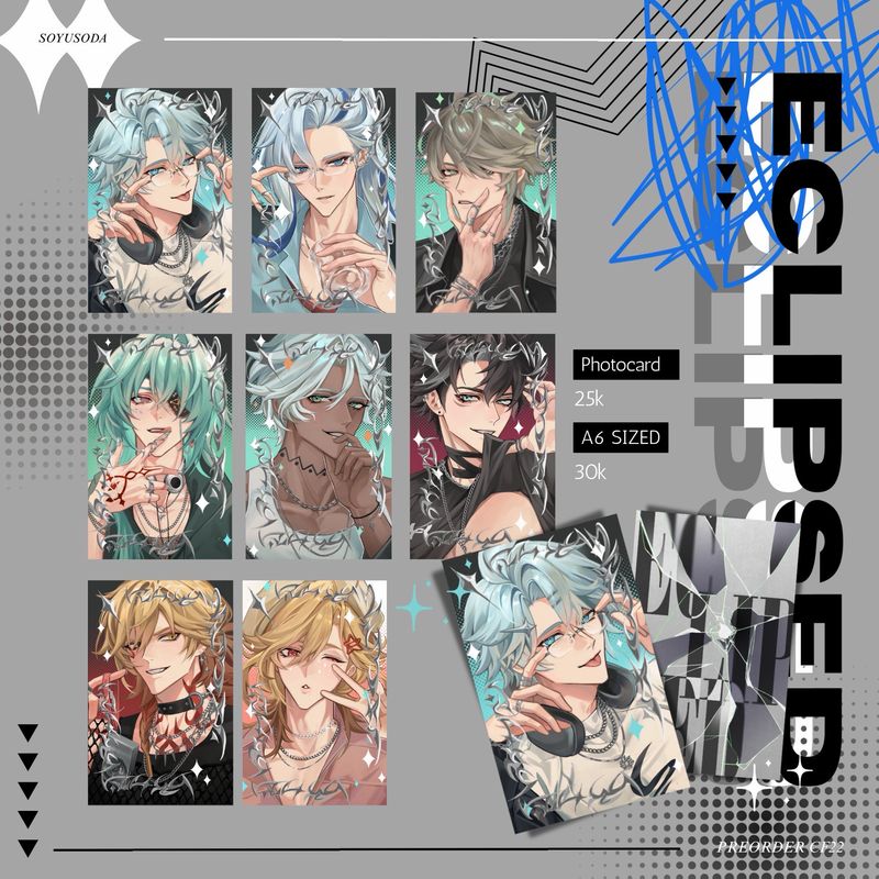 [FANMERCH] [#CF22] HSR, Genshin Fanmerchs by @soyusoda