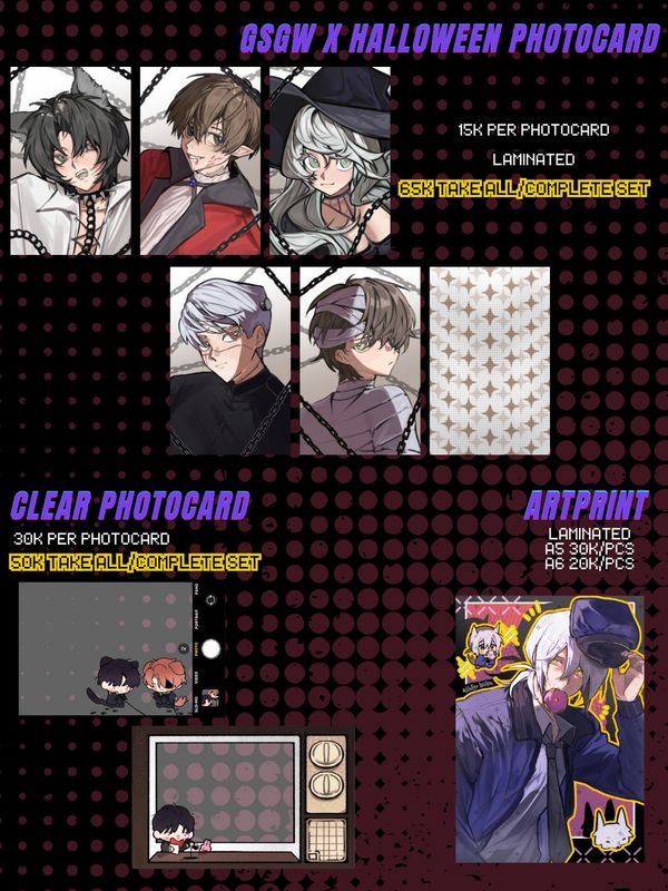 [FANMERCH] [#CF23] GSGW / GDCG Fanmerchs by @AshfirLustin