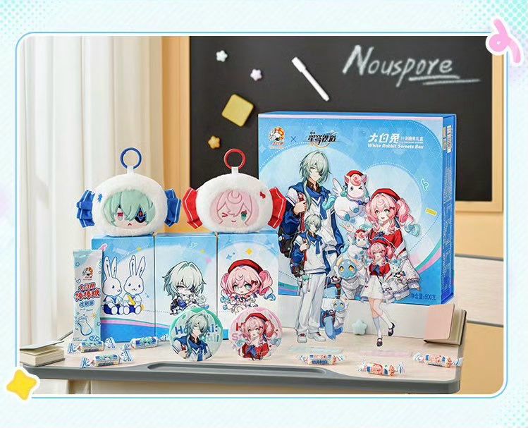 [OFFICIAL] HSR x White Rabbit – Milk Candy &amp; Anaxa Hyacine Goods