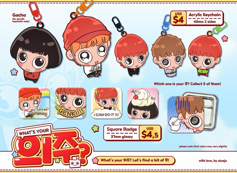[FANMERCH] &amp;TEAM EJ Euijoo Fanmerchs by @aiueju