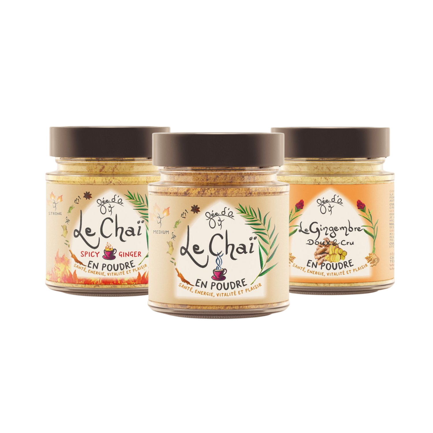 Epices Chaï - Spicy Ginger - Gingembre en poudre