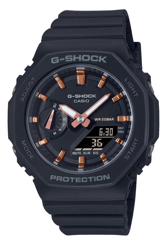 CASIO G-Shock GMA-S2100-1AER watch - GNT ANADIG PU BLK