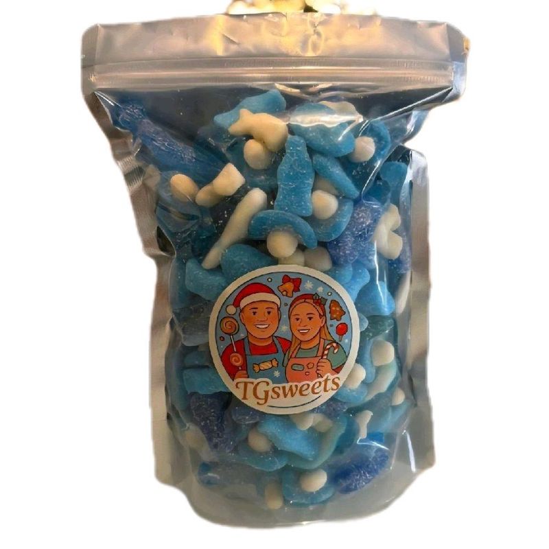 1kg Blue Sweet Mix in a Resealable Bag