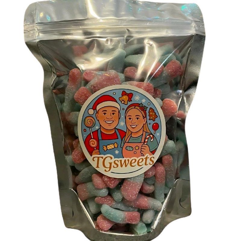 300g Bubble-Gum Milk Bottles Classic Sweet