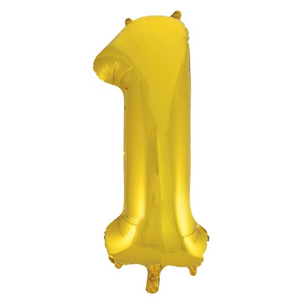 #1 40” GOLD FOIL BALLOONS MYLAR reg $3.99
