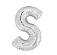 34" PKG SILVER FOIL BLLN-S reg $3.99