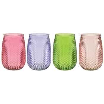 8T RND SPRING EMB GLSS VAS