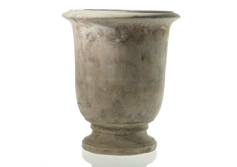 26”H X 22.5” NATURAL CERAMIC TERRACOTTA TOSCANO URN