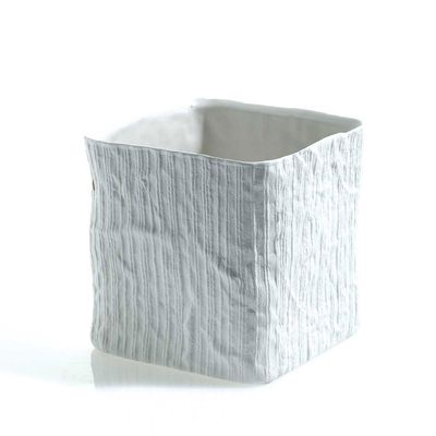 5.5’' X 5.5’' WHITE LINEN CUBE (AD)