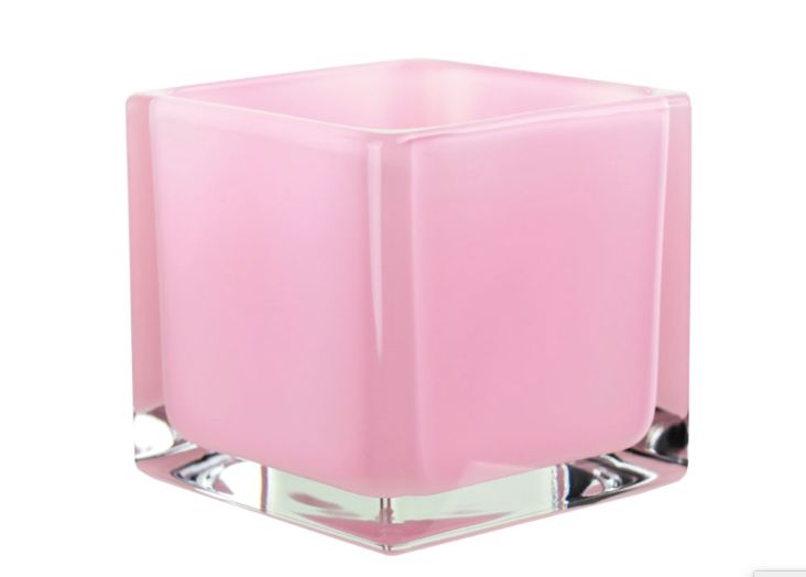 4”X4”X4” CUBE LIP STICK PINK