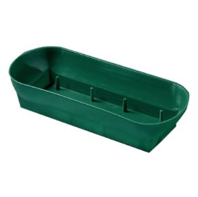 10 1/2" Double Design Bowl - Green