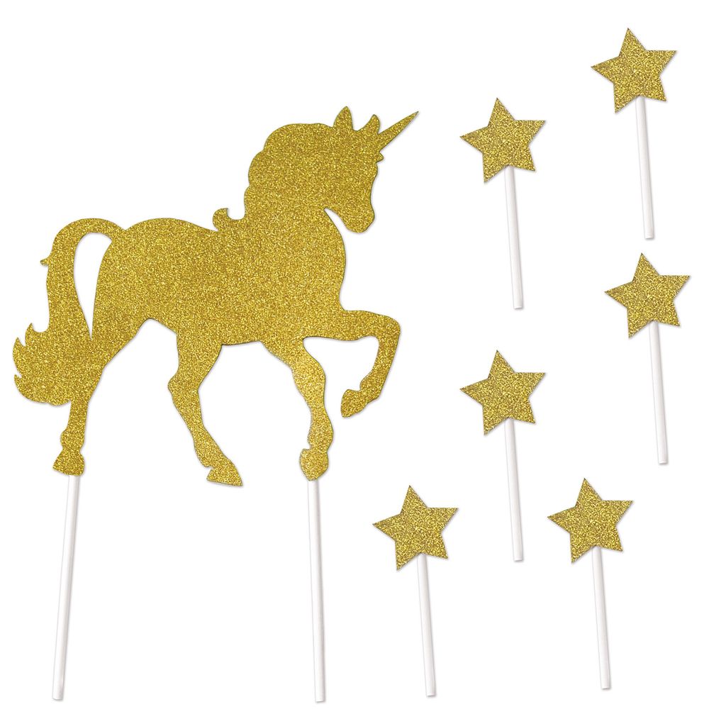 UNICORN CAKE TOPPER reg $3.99