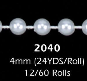 4MM MOT PEARL, 24 YDS/ROLL