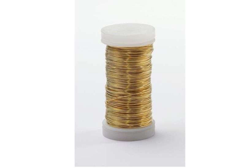 OASIS Metallic Wire - 24 gauge x 164 ft. GOLD