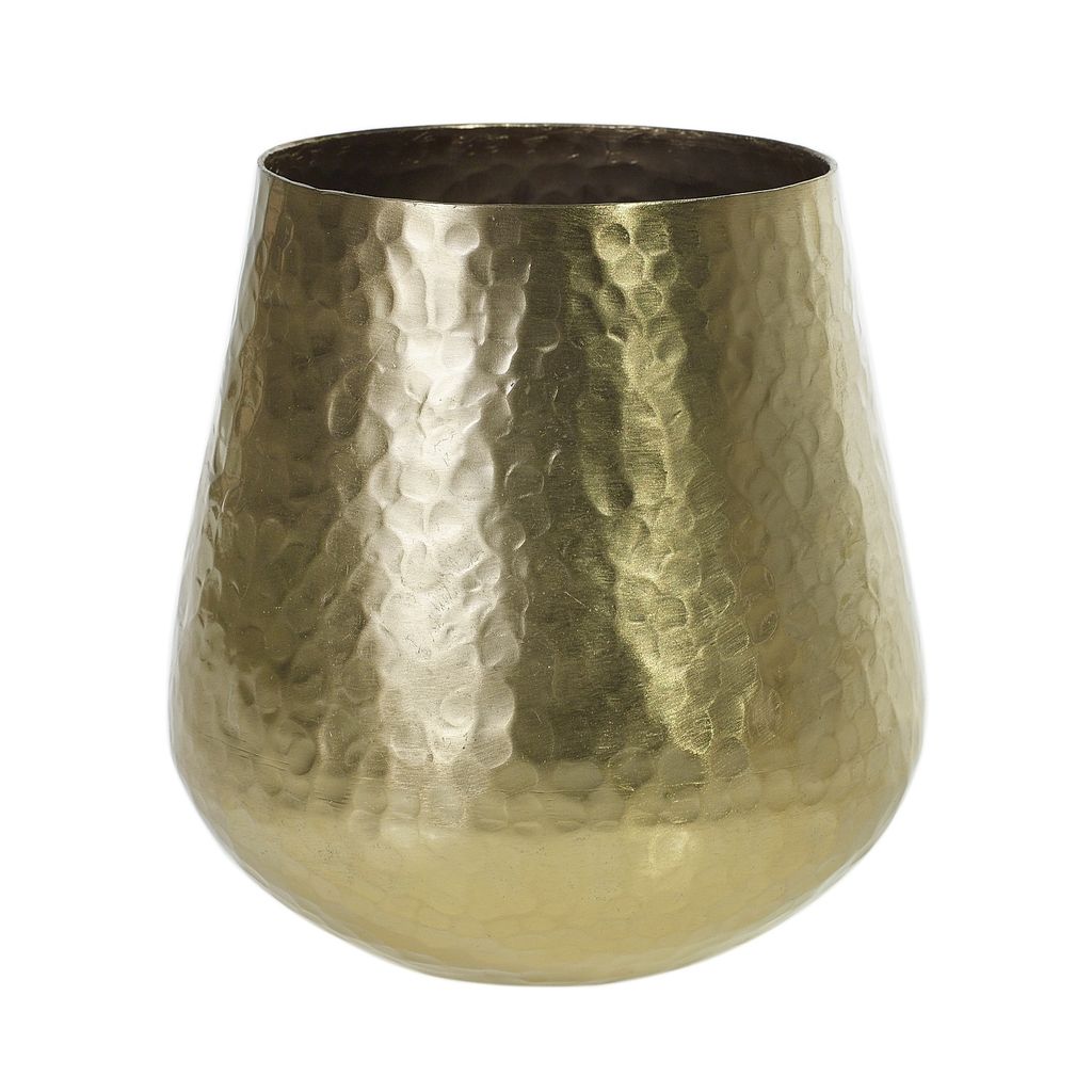 6"x 6.5” GOLD HUX POT (AD)