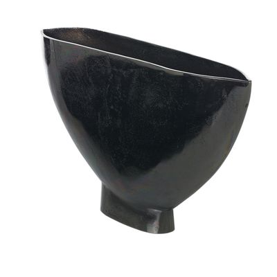 16"x 3"x 9.5”H EVOLUTION VASE (AD)