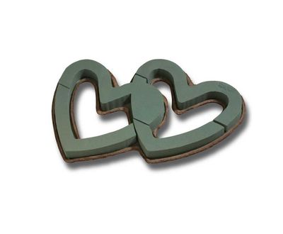 26"" Double Open Heart Oasis Wetfoam