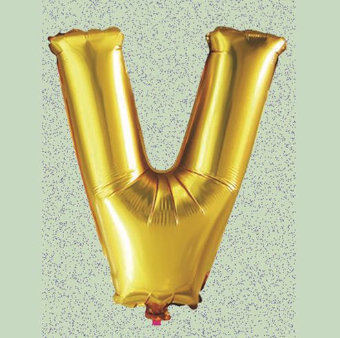 30% off was $1 now $0.70 each. 16’’ FOIL BALLOON, “V”, 1 PC