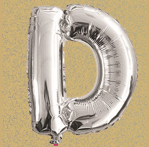 30% off was $1 now $0.70 each. 16" FOIL BALLOON “D” SILVER, 1 PC/PACK