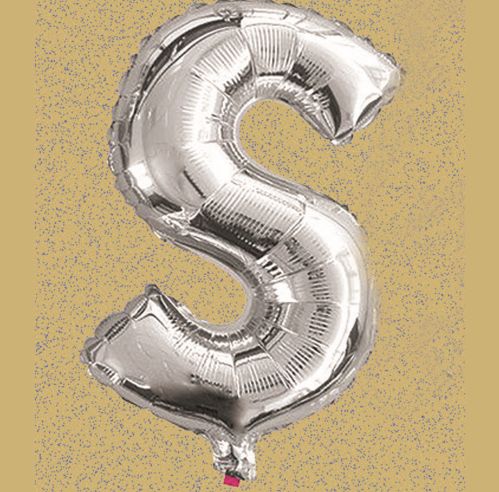 30% off was $1 now $0.70 each. 16" FOIL BALLOON “S” SILVER, 1 PC/PACK