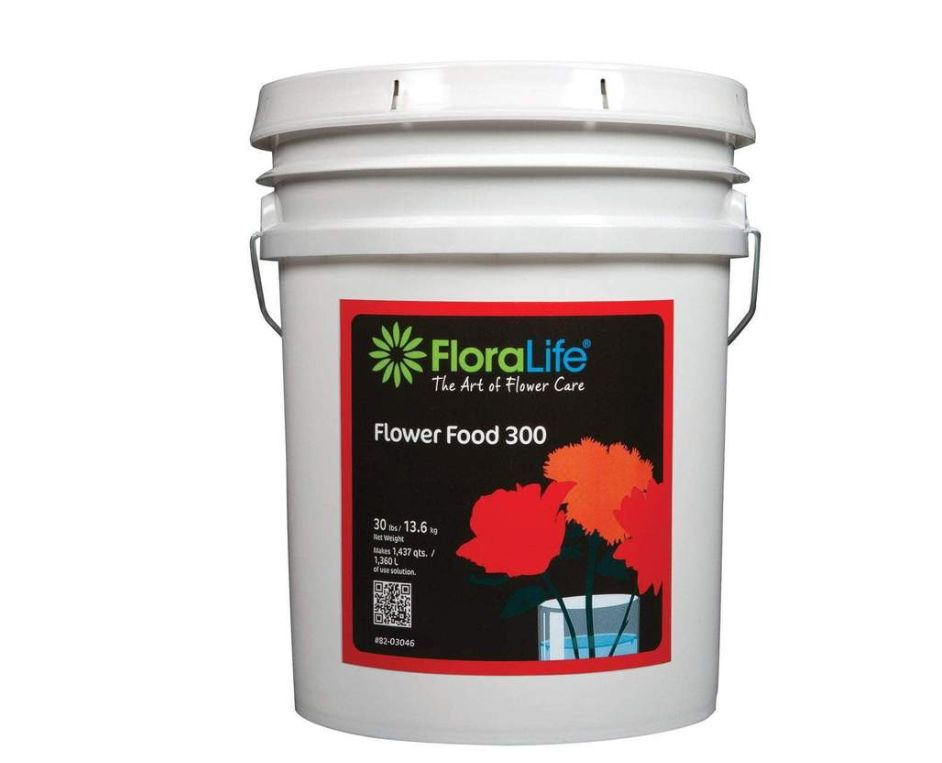 FLORALIFE 300, 30 LBS CRYSTAL CLEAR POWDER FLOWERS FOOD